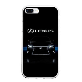 Чехол для iPhone 7Plus/8 Plus матовый с принтом Lexus , Силикон | Область печати: задняя сторона чехла, без боковых панелей | auto | lexus | sport | toyota | автомобиль | внедорожник | машина | спорт