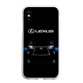 Чехол для iPhone XS Max матовый с принтом Lexus , Силикон | Область печати: задняя сторона чехла, без боковых панелей | auto | lexus | sport | toyota | автомобиль | внедорожник | машина | спорт