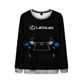 Мужской свитшот 3D с принтом Lexus , 100% полиэстер с мягким внутренним слоем | круглый вырез горловины, мягкая резинка на манжетах и поясе, свободная посадка по фигуре | auto | lexus | sport | toyota | автомобиль | внедорожник | машина | спорт
