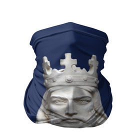 Бандана-труба 3D с принтом Король Артур , 100% полиэстер, ткань с особыми свойствами — Activecool | плотность 150‒180 г/м2; хорошо тянется, но сохраняет форму | king | англия | артур | британия | великобритания | король | корона | лондон