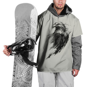 Накидка на куртку 3D с принтом Орел , 100% полиэстер |  | eagle | орел | природа | птица | сокол | хищник