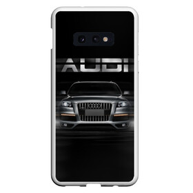 Чехол для Samsung S10E с принтом Audi Q7 скорость , Силикон | Область печати: задняя сторона чехла, без боковых панелей | audi | авто | автомобиль | ауди | кольца | красивая | кроссовер | крутая | марка | машина | надпись | немецкая иномарка | прикольная | тачка | черная | эмблема