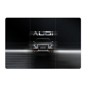 Магнитный плакат 3Х2 с принтом Audi Q7 скорость , Полимерный материал с магнитным слоем | 6 деталей размером 9*9 см | audi | авто | автомобиль | ауди | кольца | красивая | кроссовер | крутая | марка | машина | надпись | немецкая иномарка | прикольная | тачка | черная | эмблема