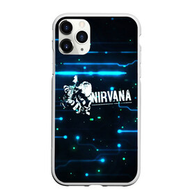 Чехол для iPhone 11 Pro Max матовый с принтом Схема Nirvana (Курт Кобейн) , Силикон |  | Тематика изображения на принте: kurt cobain | микросхема | нирвана | плата