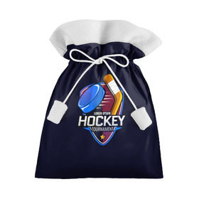Подарочный 3D мешок с принтом Hockey , 100% полиэстер | Размер: 29*39 см | bandy | hockey | клюшка | коньки | лед | спорт | хоккей