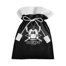 Подарочный 3D мешок с принтом Hockey Team , 100% полиэстер | Размер: 29*39 см | Тематика изображения на принте: bandy | hockey | клюшка | коньки | лед | спорт | хоккей