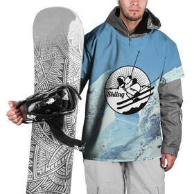 Накидка на куртку 3D с принтом Лыжный спорт , 100% полиэстер |  | ski patrol | sport | возвышение | возвышенность | гора | горка | национальный парк | облака | склон | снег | спорт | холм