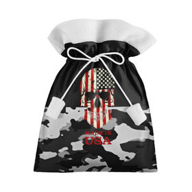 Подарочный 3D мешок с принтом Made in USA , 100% полиэстер | Размер: 29*39 см | camouflage | made in usa | skull | абстракция | америка | города | камуфляж | нация | страны | текстуры | череп