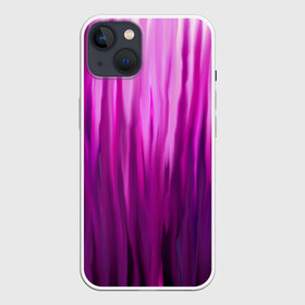 Чехол для iPhone 13 с принтом фиолетово черные краски ,  |  | color | violet | акварель | краски | полосы | фиолетовый | цвет | черный | ярко