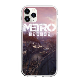Чехол для iPhone 11 Pro матовый с принтом METRO , Силикон |  | metro | metro exodus | метро