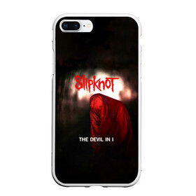 Чехол для iPhone 7Plus/8 Plus матовый с принтом Slipknot - The devil in i , Силикон | Область печати: задняя сторона чехла, без боковых панелей | slipknot | альтернативный метал | андерс | грув метал | дьявол | колсефни | кори | метал | музыка | ню метал | рок | слипкнот | тейлор