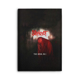 Обложка для автодокументов с принтом Slipknot - The devil in i , натуральная кожа |  размер 19,9*13 см; внутри 4 больших “конверта” для документов и один маленький отдел — туда идеально встанут права | slipknot | альтернативный метал | андерс | грув метал | дьявол | колсефни | кори | метал | музыка | ню метал | рок | слипкнот | тейлор