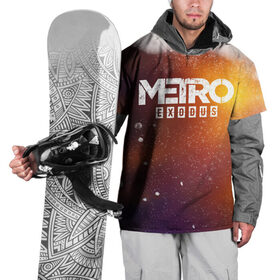 Накидка на куртку 3D с принтом МЕТРО , 100% полиэстер |  | Тематика изображения на принте: metro | metro exodus | метро