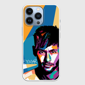 Чехол для iPhone 13 Pro с принтом Neymar ,  |  | Тематика изображения на принте: neymar | неймар | сборная бразилии