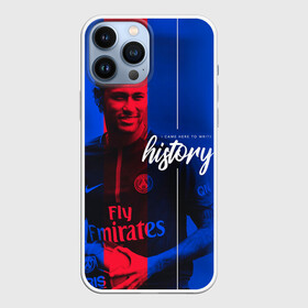 Чехол для iPhone 13 Pro Max с принтом Neymar ,  |  | Тематика изображения на принте: neymar | psg | неймар | псж | сборная бразилии