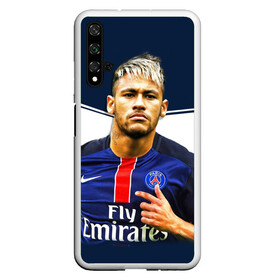 Чехол для Honor 20 с принтом Neymar , Силикон | Область печати: задняя сторона чехла, без боковых панелей | Тематика изображения на принте: neymar | psg | неймар | псж | сборная бразилии