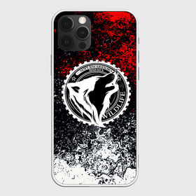 Чехол для iPhone 12 Pro Max с принтом Wolf , Силикон |  | abstraction | spray | wolf | абстракция | брызги красок | волк | краска | краски | текстура