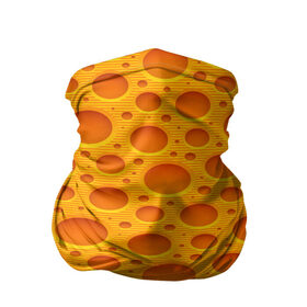 Бандана-труба 3D с принтом Сыр , 100% полиэстер, ткань с особыми свойствами — Activecool | плотность 150‒180 г/м2; хорошо тянется, но сохраняет форму | еда | сыр