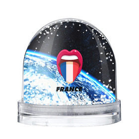 Водяной шар с принтом France , Пластик | Изображение внутри шара печатается на глянцевой фотобумаге с двух сторон | 