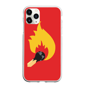 Чехол для iPhone 11 Pro матовый с принтом Мир в Огне , Силикон |  | earth | fire | forest | peace | wwf | жизнь | защитники | земля | зож | лес | любовь | мир | нефть | огонь | пожар | природа | радиация | сохрани | экология