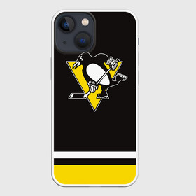 Чехол для iPhone 13 mini с принтом Pittsburgh Penguins 2017 ,  |  | nhl | pittsburgh penguins | спорт | хоккей