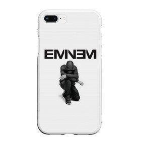Чехол для iPhone 7Plus/8 Plus матовый с принтом Eminem , Силикон | Область печати: задняя сторона чехла, без боковых панелей | eminem | rap | еминем | реп | рэп | эминем