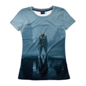 Женская футболка 3D с принтом War , 100% полиэфир ( синтетическое хлопкоподобное полотно) | прямой крой, круглый вырез горловины, длина до линии бедер | battlefield | war | батлфилд 1 | война | первая мировая война