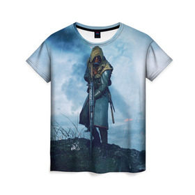 Женская футболка 3D с принтом battlefield , 100% полиэфир ( синтетическое хлопкоподобное полотно) | прямой крой, круглый вырез горловины, длина до линии бедер | battlefield | war | батлфилд 1 | война | первая мировая война