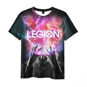 Мужская футболка 3D с принтом Легион , 100% полиэфир | прямой крой, круглый вырез горловины, длина до линии бедер | legion