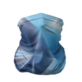 Бандана-труба 3D с принтом Blue abstract , 100% полиэстер, ткань с особыми свойствами — Activecool | плотность 150‒180 г/м2; хорошо тянется, но сохраняет форму | 