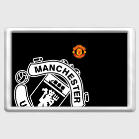 Магнит 45*70 с принтом Manchester United - Collections 2017 / 2018  , Пластик | Размер: 78*52 мм; Размер печати: 70*45 | манчестер юнайтед