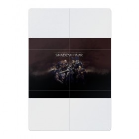 Магнитный плакат 2Х3 с принтом Shadow of War 2 , Полимерный материал с магнитным слоем | 6 деталей размером 9*9 см | lord of the rings