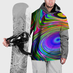 Накидка на куртку 3D с принтом Галлюцинации , 100% полиэстер |  | abstract | colorful | colors | rainbow | tie dye | абстракция | брызги | геометрия | краска | краски | разводы