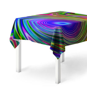 Скатерть 3D с принтом Галлюцинации , 100% полиэстер (ткань не мнется и не растягивается) | Размер: 150*150 см | abstract | colorful | colors | rainbow | tie dye | абстракция | брызги | геометрия | краска | краски | разводы
