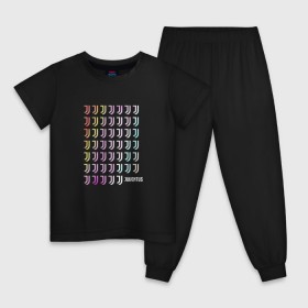 Детская пижама хлопок с принтом Juventus - Juve Fade 2018 , 100% хлопок |  брюки и футболка прямого кроя, без карманов, на брюках мягкая резинка на поясе и по низу штанин
 | juve | юве | ювентус