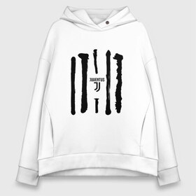 Женское худи Oversize хлопок с принтом Juventus - Drawing paint (Collections 2018) , френч-терри — 70% хлопок, 30% полиэстер. Мягкий теплый начес внутри —100% хлопок | боковые карманы, эластичные манжеты и нижняя кромка, капюшон на магнитной кнопке | Тематика изображения на принте: juve | юве | ювентус