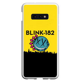 Чехол для Samsung S10E с принтом Blink-182 город , Силикон | Область печати: задняя сторона чехла, без боковых панелей | Тематика изображения на принте: blink | альтернативный рок | блинк | город | желтый | марк хоппус | музыка | мэтт скиба | панк | панк рок | песни | поп панк | рок | скейт панк | смайл | солнце | трэвис баркер