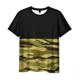 Мужская футболка 3D с принтом Лесной Камуфляж , 100% полиэфир | прямой крой, круглый вырез горловины, длина до линии бедер | 23 февраля | fck | армия | военные | городской | зима | камуфляж | камуфляжный | лес | милитари | море | морской | мужчинам | патриот | пиксельный | подарок | праздник | пустуня | раскраска | сила | солдаты