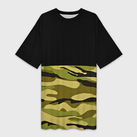 Платье-футболка 3D с принтом Лесной Камуфляж ,  |  | 23 февраля | fck | армия | военные | городской | зима | камуфляж | камуфляжный | лес | милитари | море | морской | мужчинам | патриот | пиксельный | подарок | праздник | пустуня | раскраска | сила | солдаты