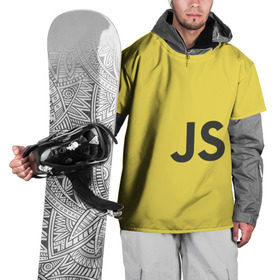 Накидка на куртку 3D с принтом JavaScript , 100% полиэстер |  | Тематика изображения на принте: javascript | js