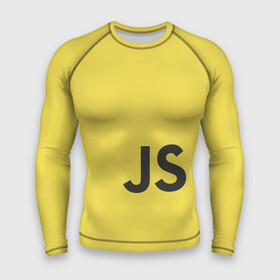 Мужской рашгард 3D с принтом JavaScript ,  |  | javascript | js