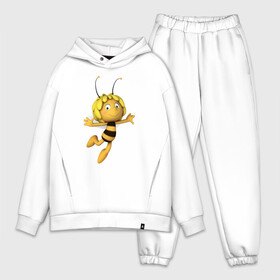 Мужской костюм хлопок OVERSIZE с принтом пчелка Майя ,  |  | вилли | майя | мая | пчелка | пчёлка майя | флип