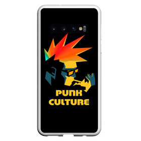 Чехол для Samsung Galaxy S10 с принтом Punk culture , Силикон | Область печати: задняя сторона чехла, без боковых панелей | music | punk | ирокез | музыка | панк | панк музыка | рок | рок музыка | суб культура