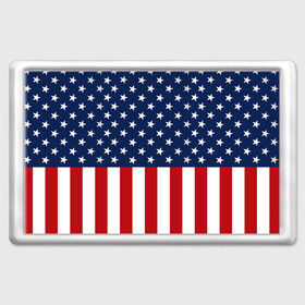 Магнит 45*70 с принтом Флаг США , Пластик | Размер: 78*52 мм; Размер печати: 70*45 | Тематика изображения на принте: flag | usa | патриотизм | сша | флаг