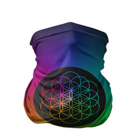 Бандана-труба 3D с принтом Coldplay , 100% полиэстер, ткань с особыми свойствами — Activecool | плотность 150‒180 г/м2; хорошо тянется, но сохраняет форму | cold play | rock | колд плей | колд плэй | колдплей | колдплэй | рок