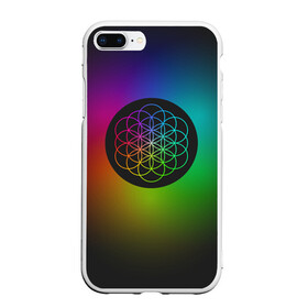 Чехол для iPhone 7Plus/8 Plus матовый с принтом Coldplay , Силикон | Область печати: задняя сторона чехла, без боковых панелей | cold play | rock | колд плей | колд плэй | колдплей | колдплэй | рок