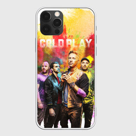 Чехол для iPhone 12 Pro Max с принтом Coldplay , Силикон |  | Тематика изображения на принте: cold play | rock | колд плей | колд плэй | колдплей | колдплэй | рок