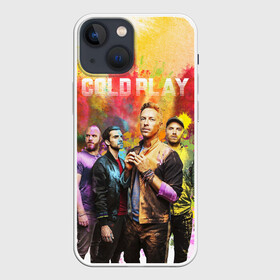 Чехол для iPhone 13 mini с принтом Coldplay ,  |  | cold play | rock | колд плей | колд плэй | колдплей | колдплэй | рок
