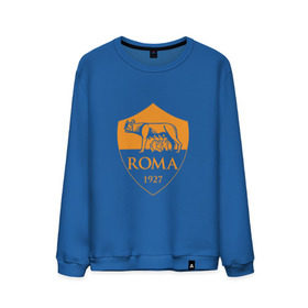 Мужской свитшот хлопок с принтом A S Roma - Autumn Top , 100% хлопок |  | as roma | roma | рома | футбол