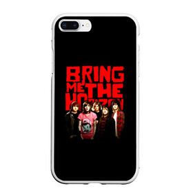 Чехол для iPhone 7Plus/8 Plus матовый с принтом Группа Bring Me the Horizon , Силикон | Область печати: задняя сторона чехла, без боковых панелей | bmth | bring me the horizon | альтернативный метал | альтернативный рок | группа | достань для меня горизонт | дэткор | метал | рок | электроник рок